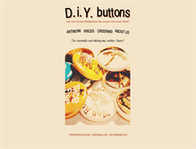 Tablet Screenshot of diybuttons.weerockrecords.com